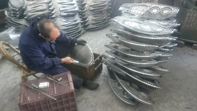 漢鼎led燈具，led路燈壓鑄產(chǎn)品細(xì)節(jié)圖