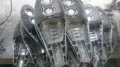 漢鼎led燈具，led路燈壓鑄產(chǎn)品細(xì)節(jié)圖